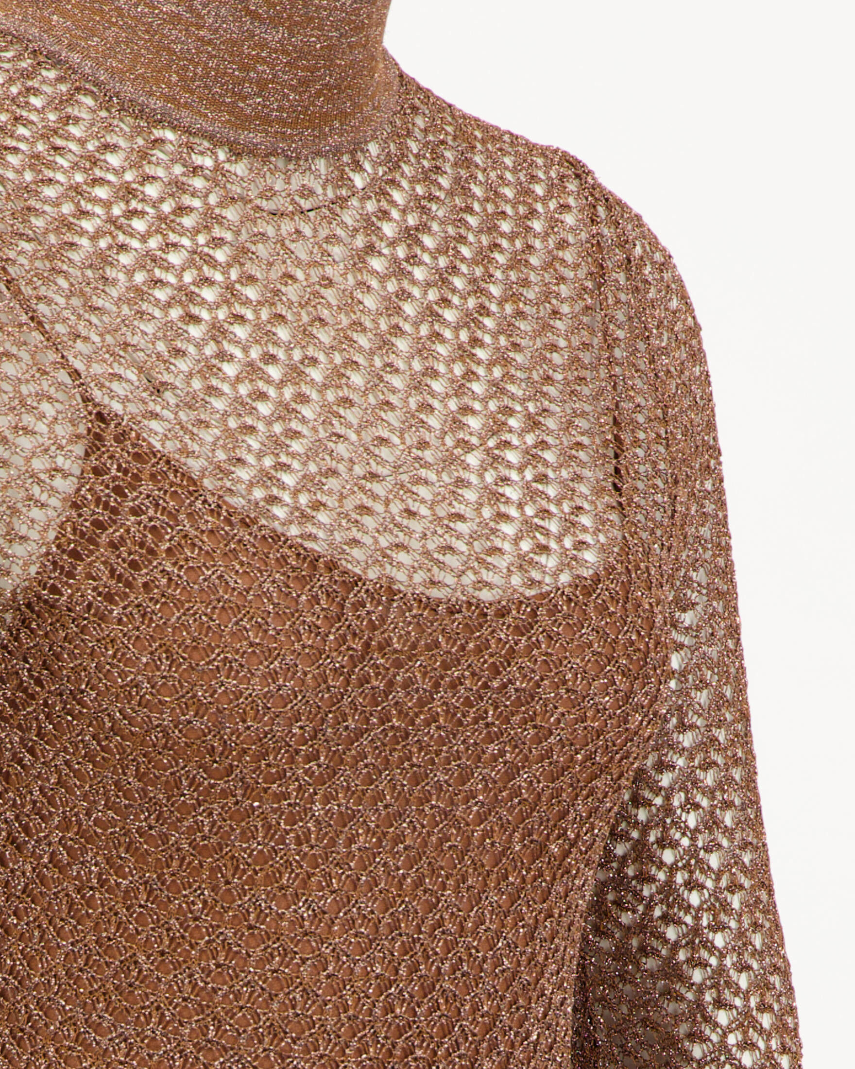 Tom Ford| Damen Maxi-Strickkleid mit schimmerndem Effekt