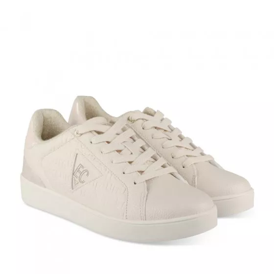 Baskets BEIGE/OR ENRICO COVERI