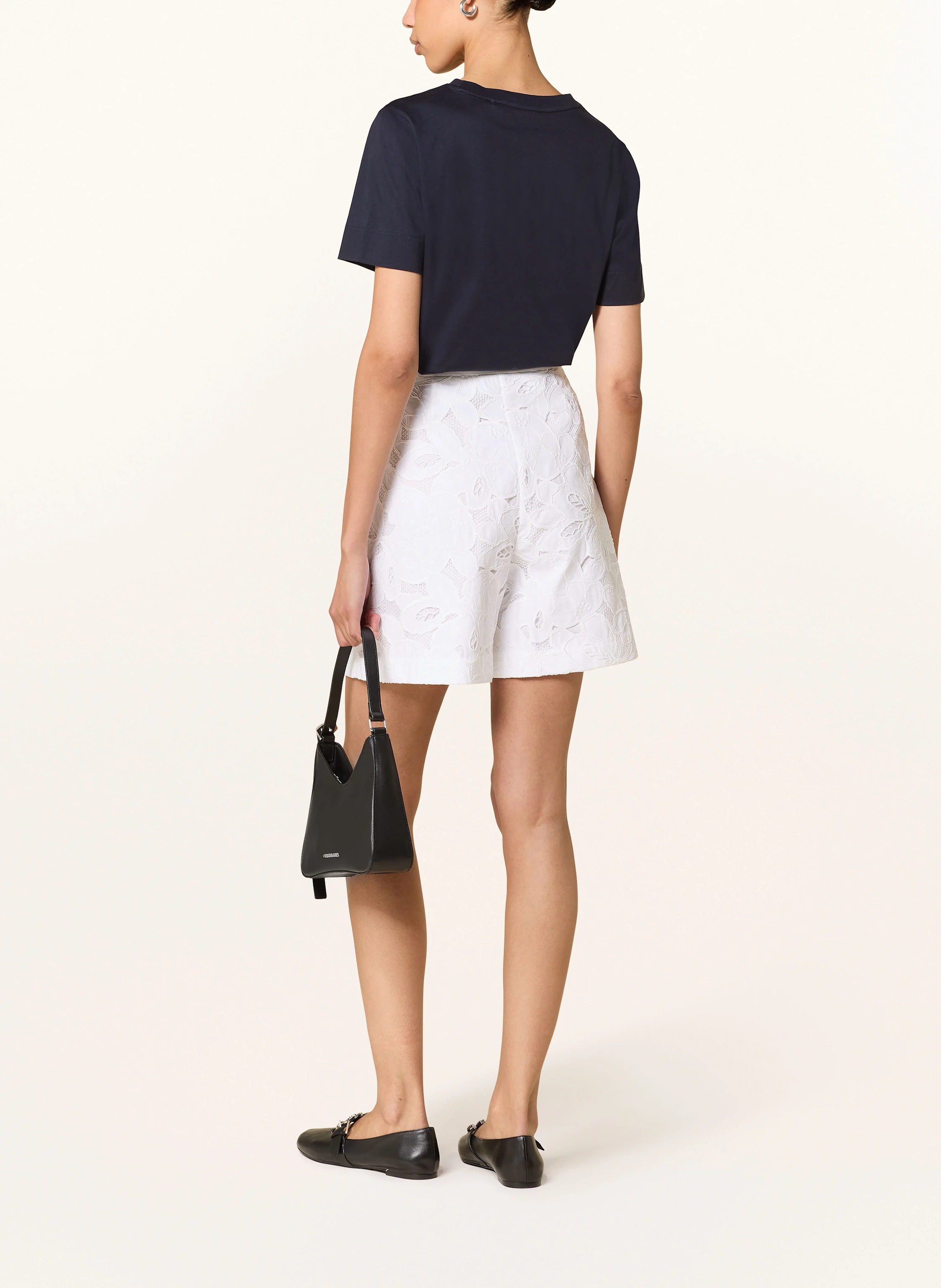 BOSS Shorts TONARA aus Lochspitze