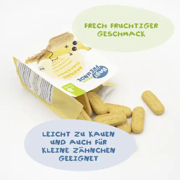 Bio Babykekse Dinkel-Banane