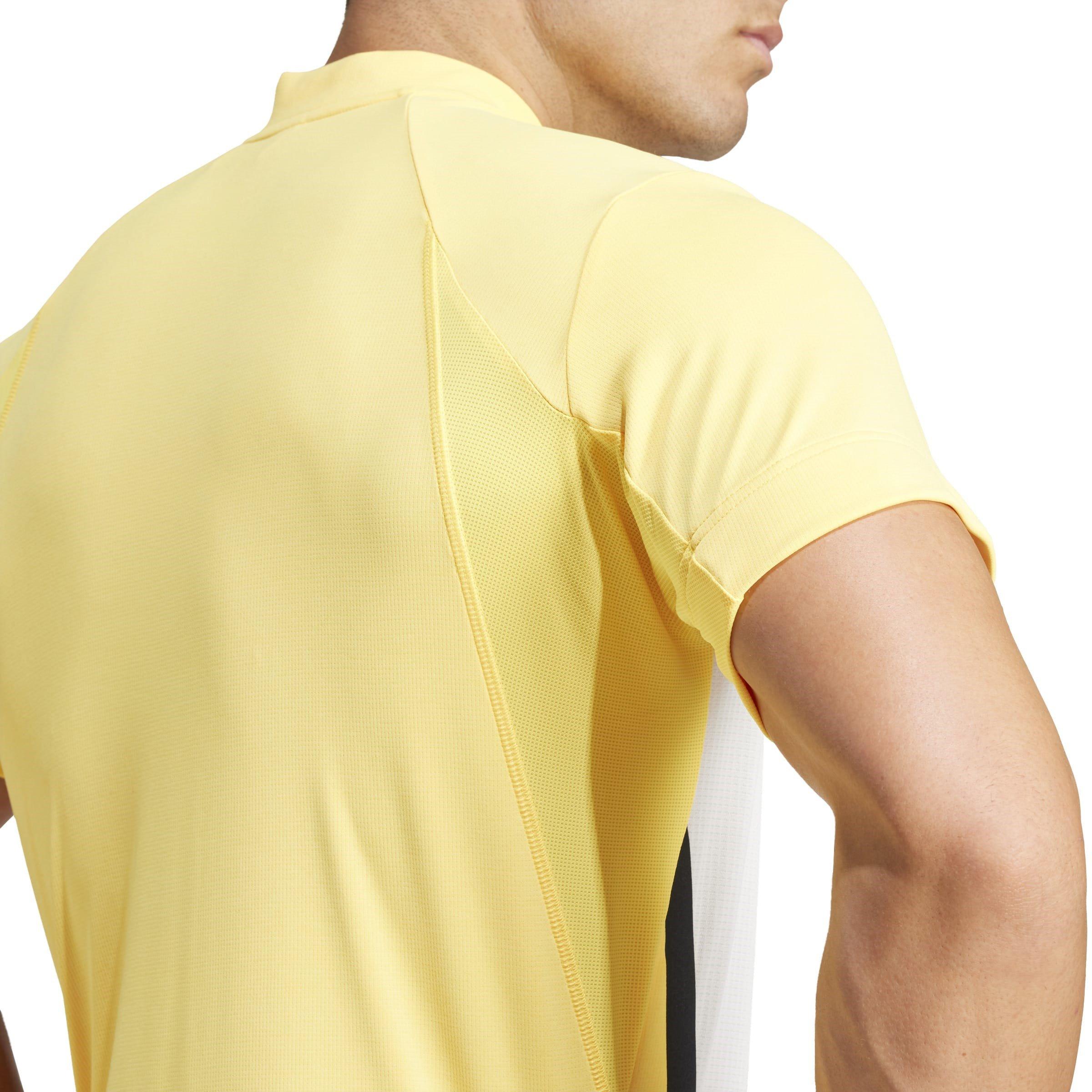 adidas Tennis HEAT.RDY Pro FreeLift Henley Polo Shirt Mens