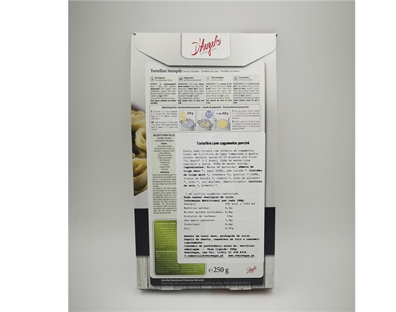TORTELLINI D`ANGELO COGUMELOS PORCINI BIO 250G