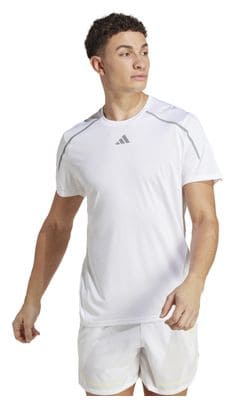 Maillot manches courtes adidas running Confident Run Blanc