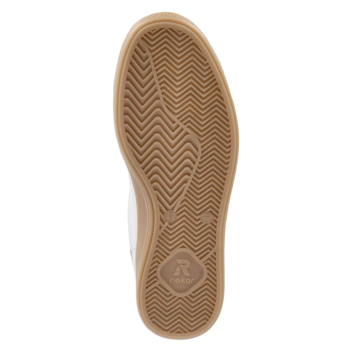 RiekerLow Sneaker - weiss kombi