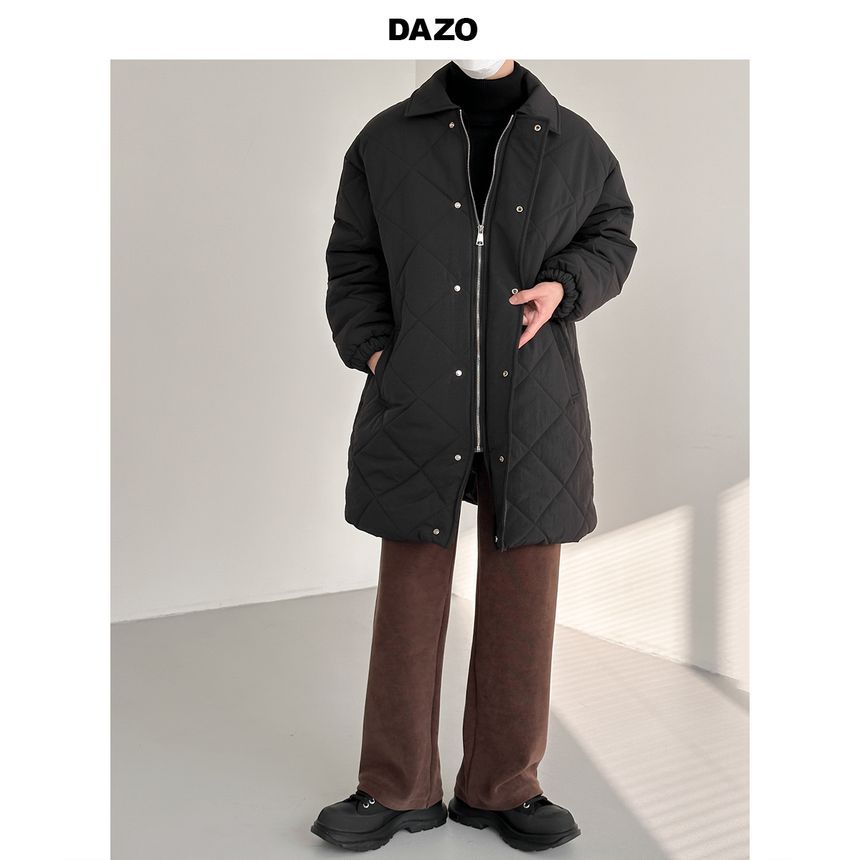 DAZO Studios - Gewatteerd jack met kraag en rits