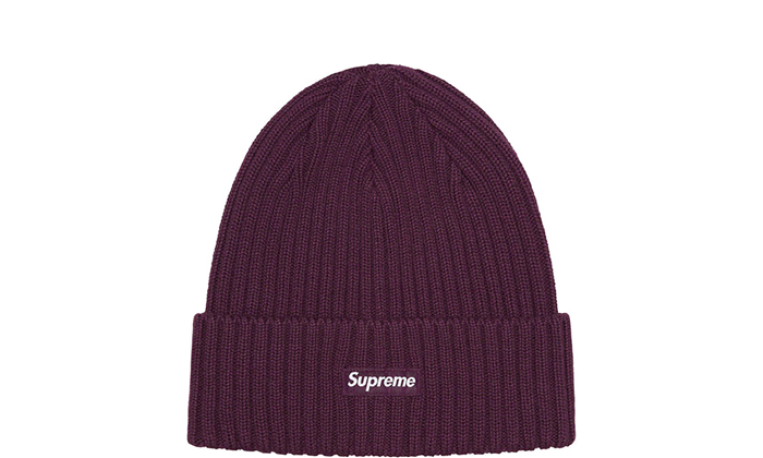Supreme Overdyed Beanie Eggplant