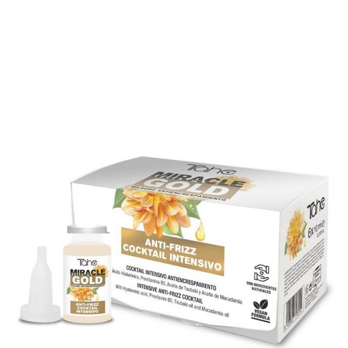 Tahe Miracle Gold Cocktail Intensivo Antifrizz 6x10ml