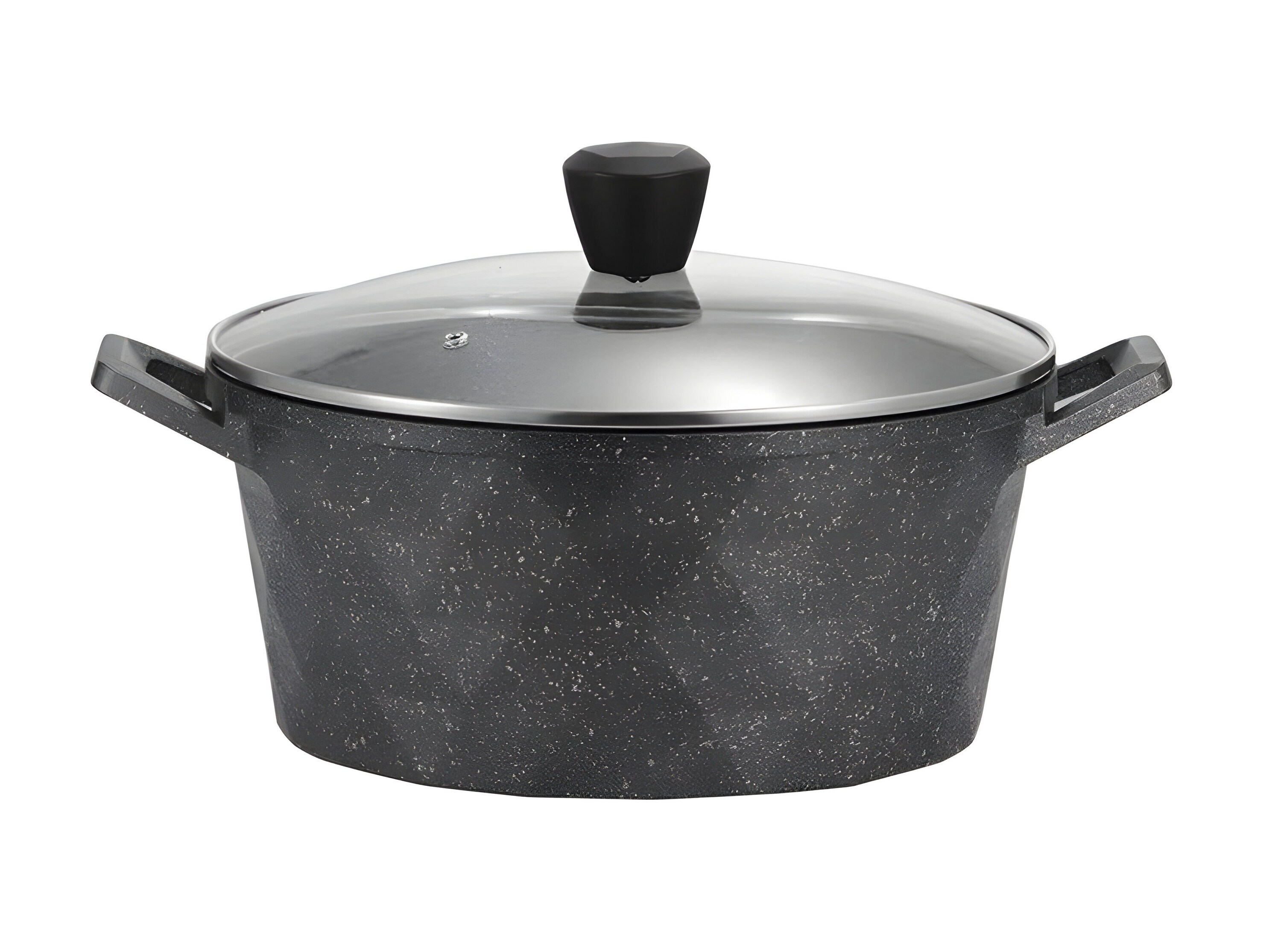 12-Teilig Kochtopf Set Grau