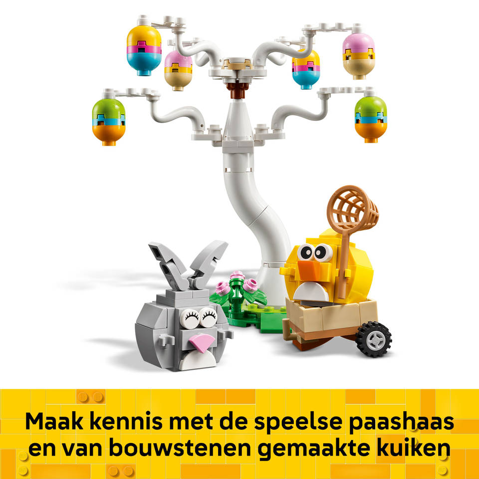 LEGO eieren zoeken met konijn en kuiken 40808