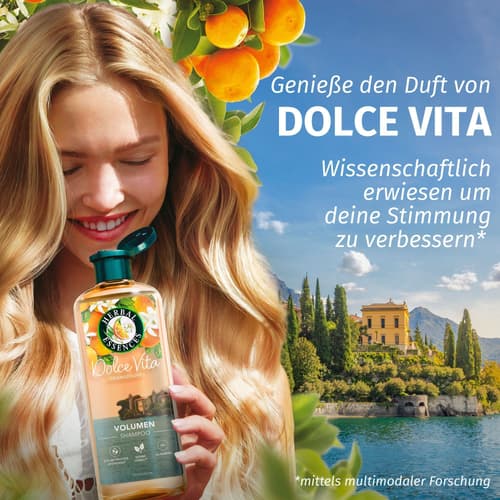 Herbal Essences Volumen Shampoo mit Orangenduft, für feines Haar