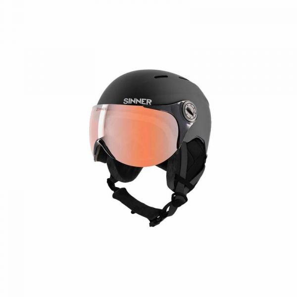 Sinner Capacete Typhoon Visera Preto Unissexo 59-61 cm 12760