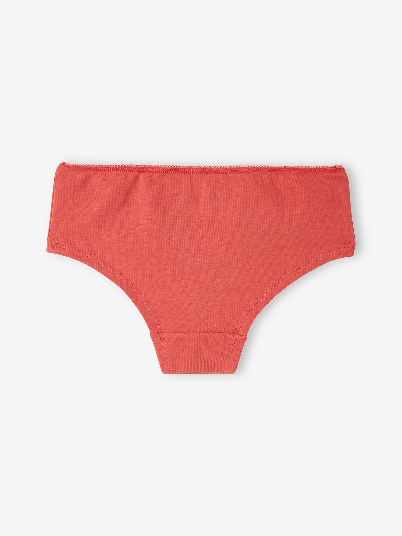 Pacote com 3 shorts tamanho médio com estampa de flores e lhama rosa para meninas.