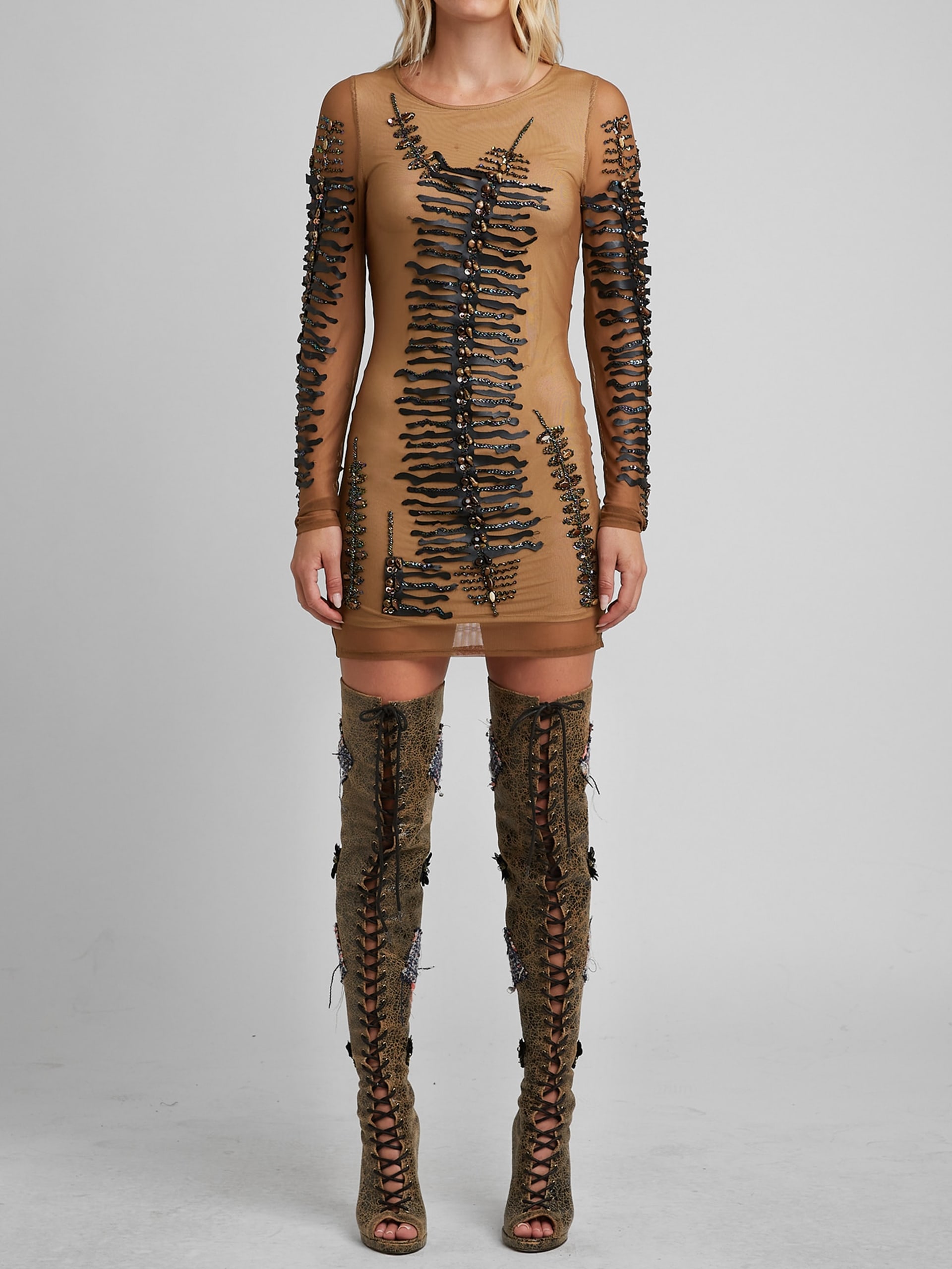 Vestido de malha
