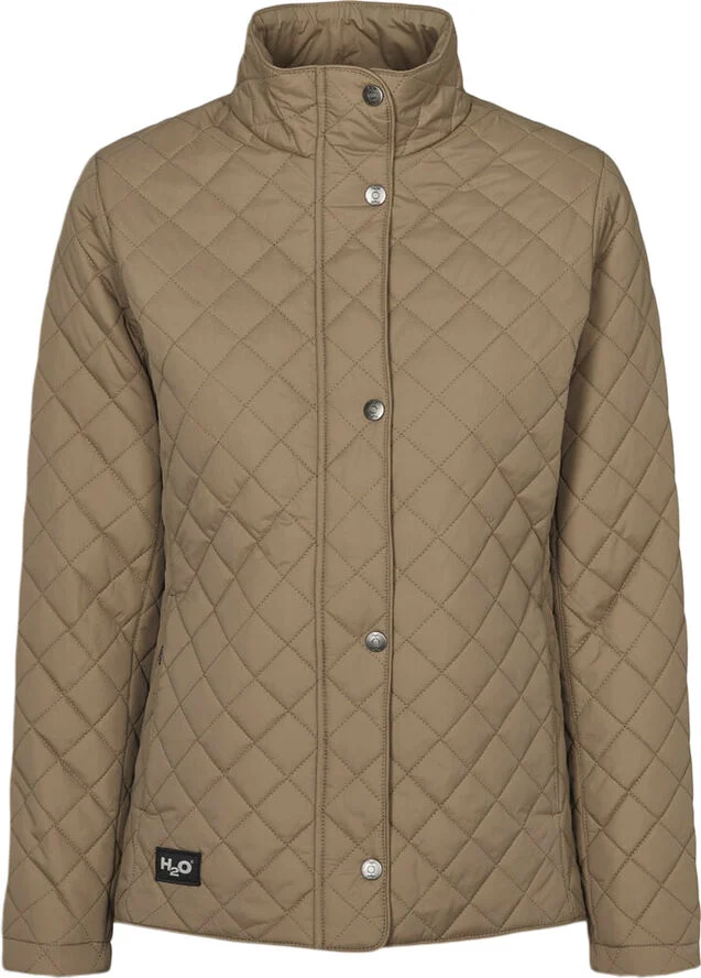 H2O Hermine Quilt Jakke Brun