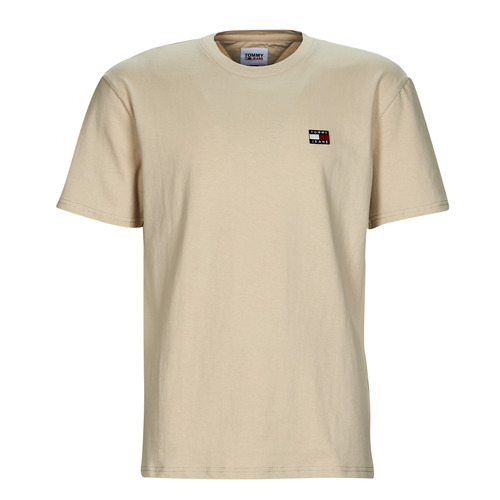 Tommy Jeans - TJM CLSC TOMMY XS BADGE TEE - Beige