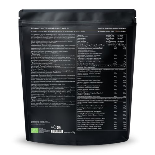 Sunday Natural Products  Bio Whey ProteinNatural