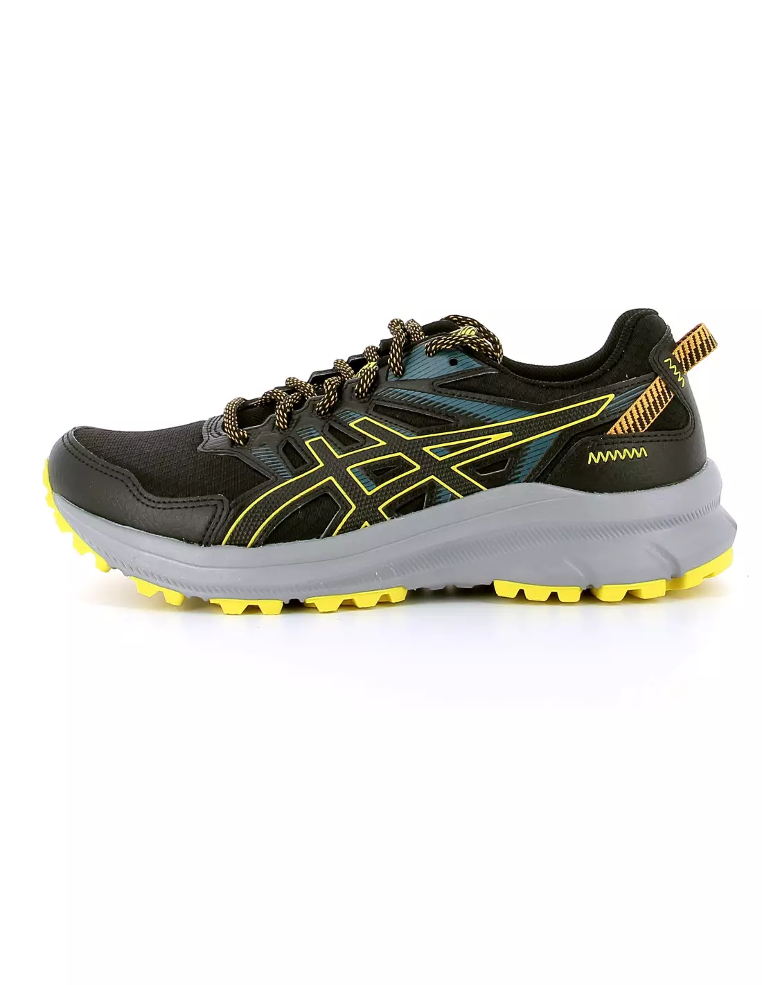 ASICS TRAIL SCOUT 2 - Baskets BLACK/GOLDENYELLOW