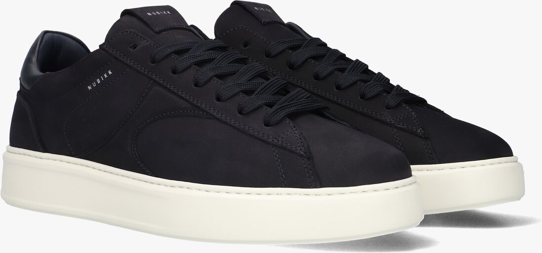 blauwe nubikk lage sneakers vic cosmo