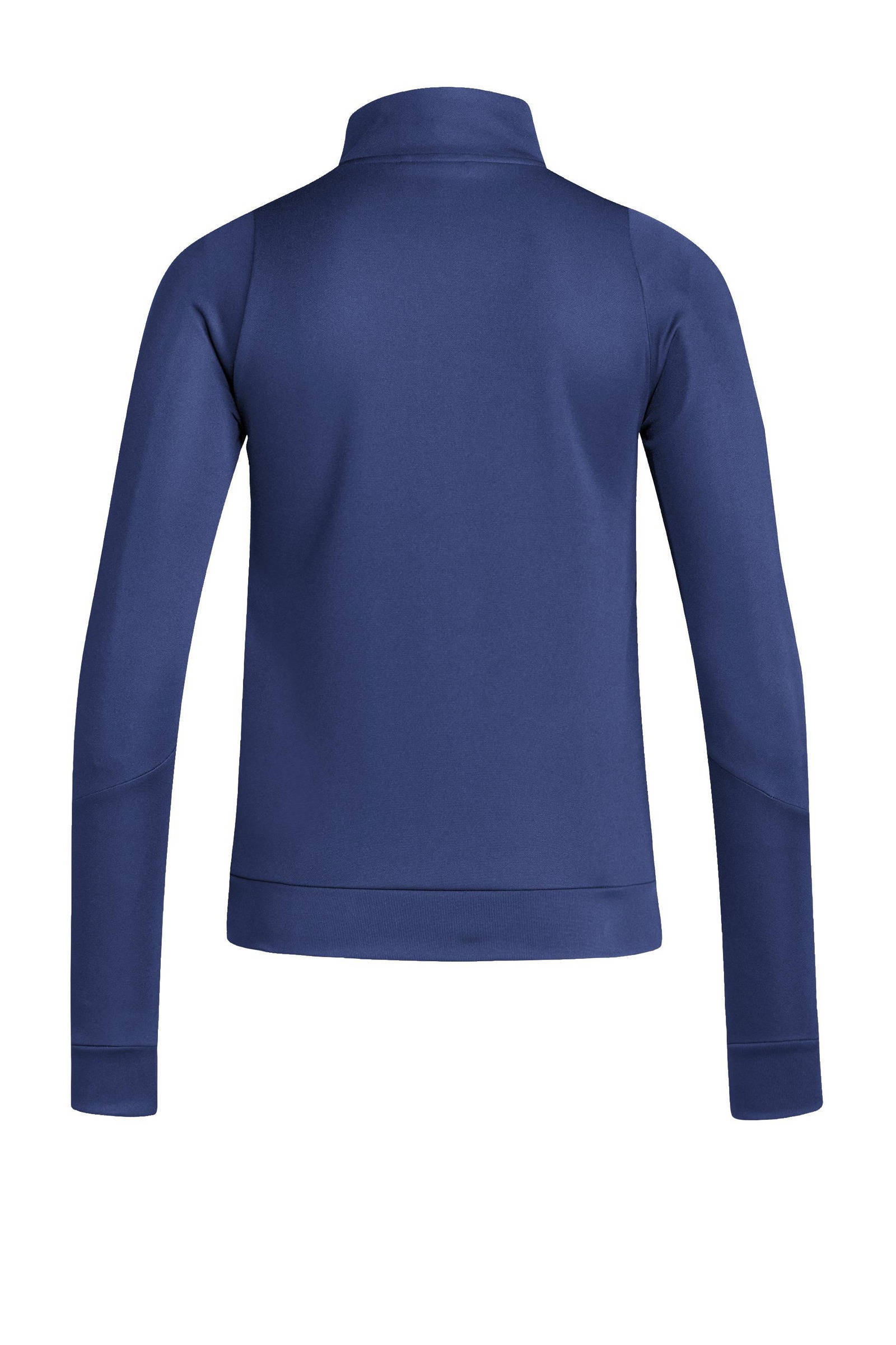 adidas voetbal trainingsjack TIRO 24 donkerblauw/wit
