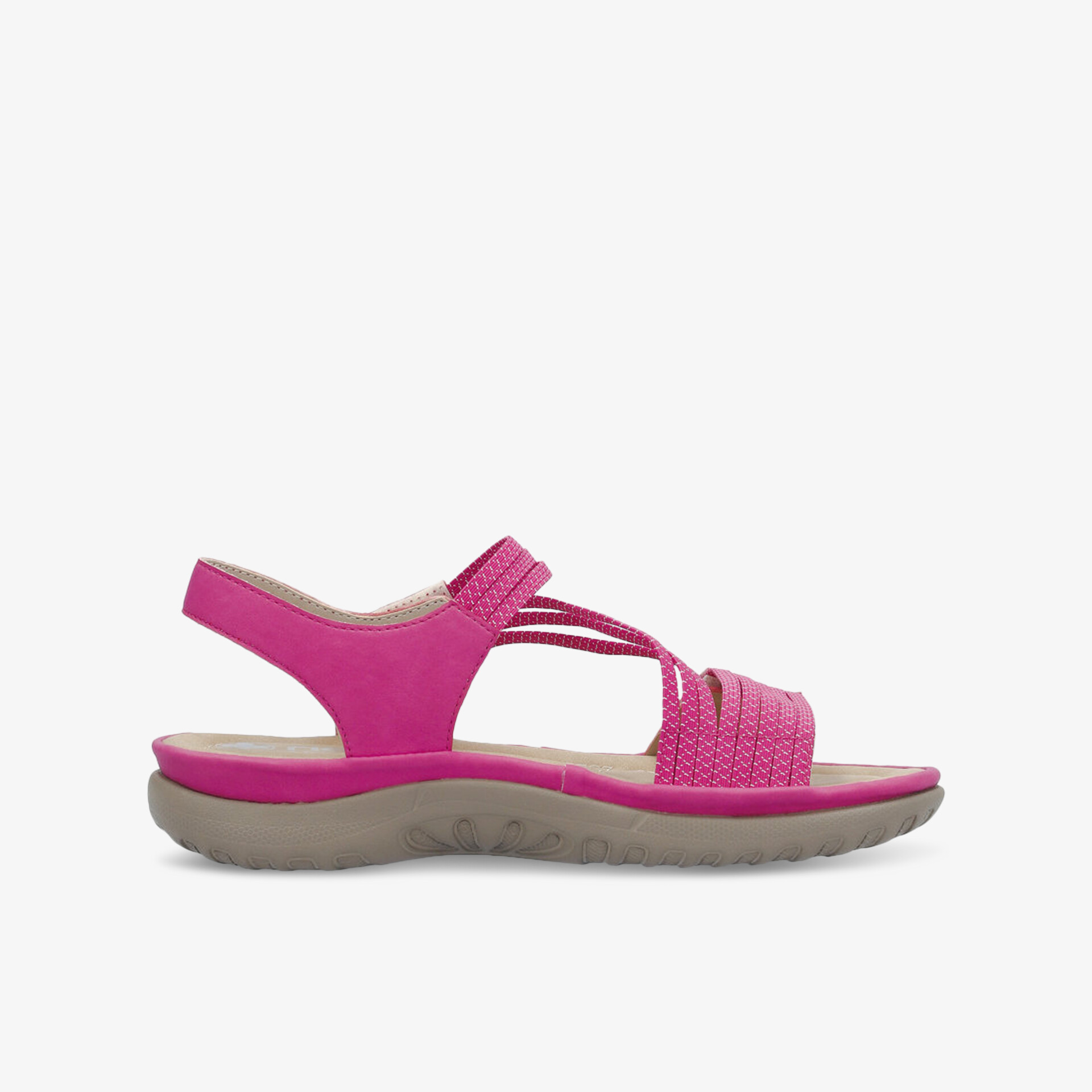 Rieker Damen Sandalen - Bequeme Sommer-Schuhe in Pink | reno.de