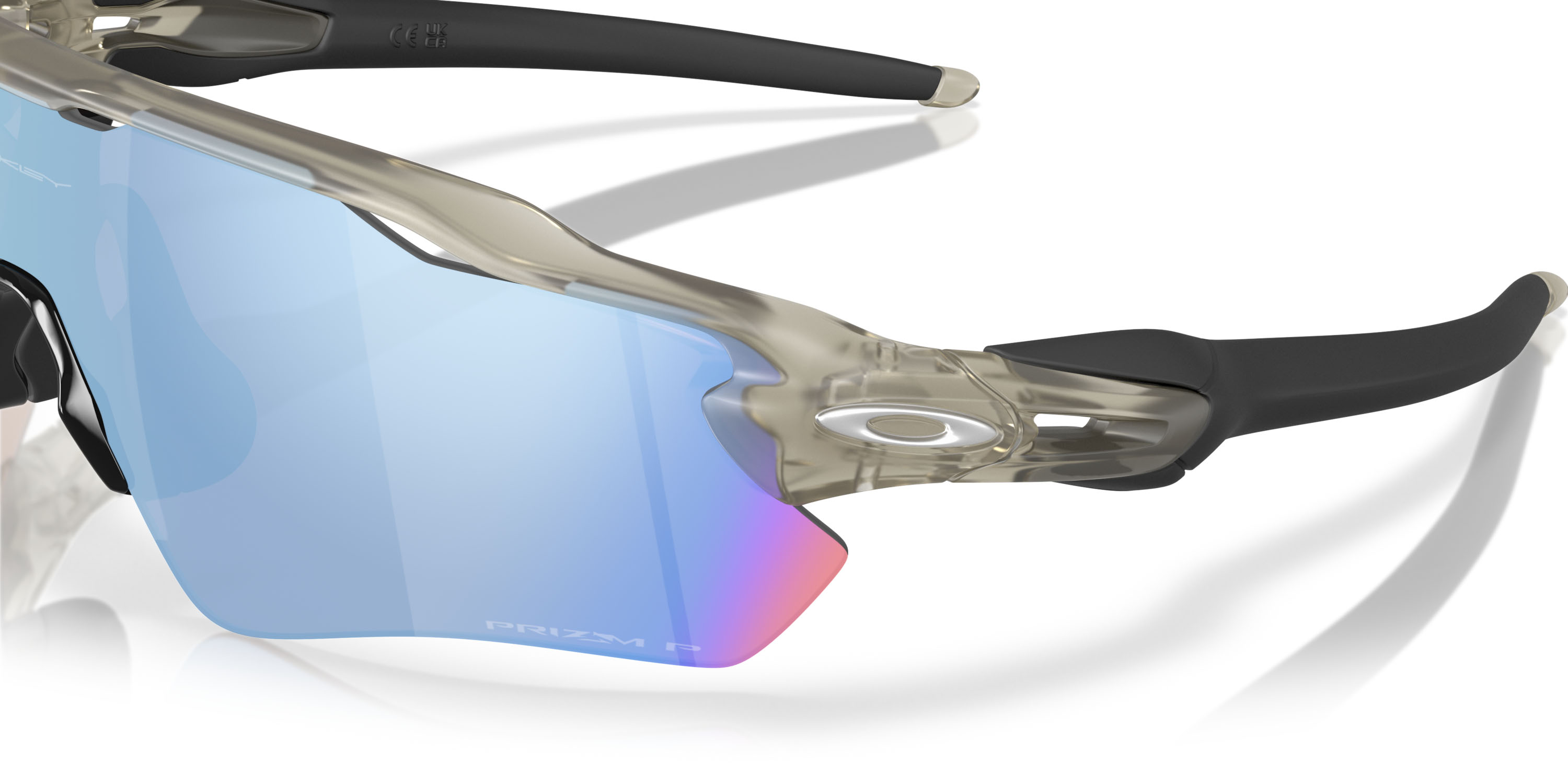 Radar EV Path F638/Matte Grey Ink w/Prizm Deep Water Polarized