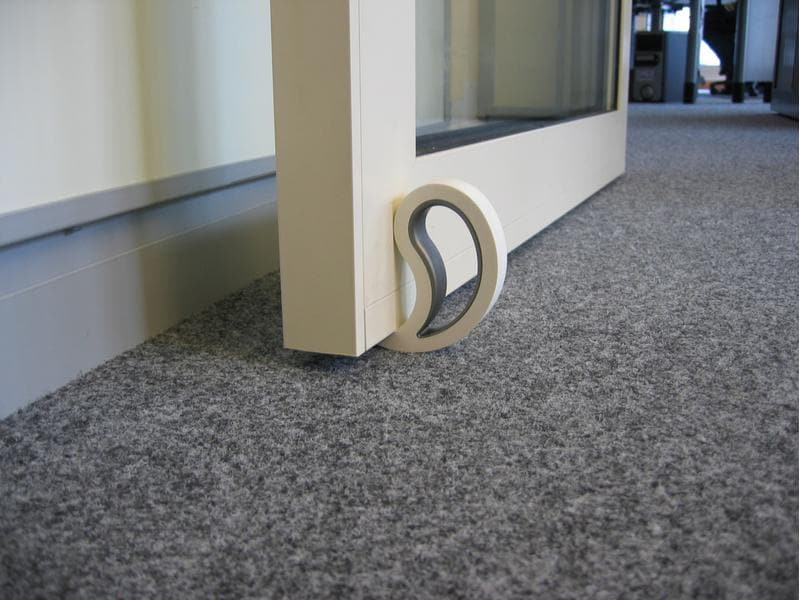 Mediashop Türsicherung 10 x 5.5 x 2 cm, Weiss Tür- und Fensterstopper