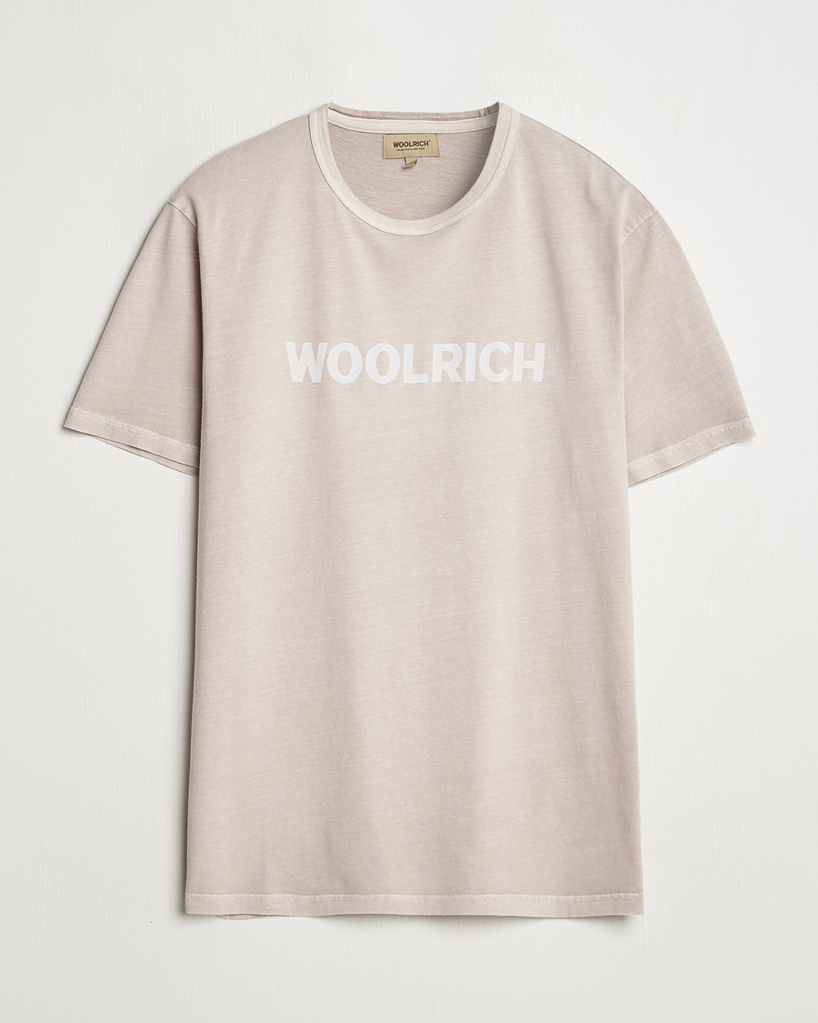 Woolrich Light Garment Dyed T-Shirt Dove