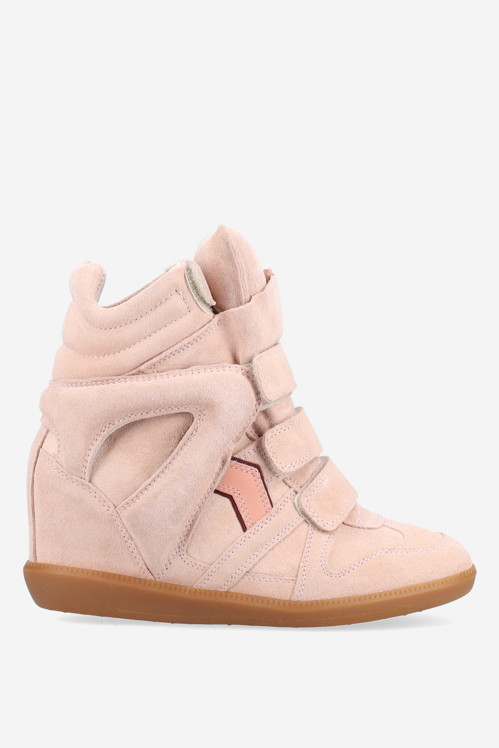Bekett suede wedge sneakers