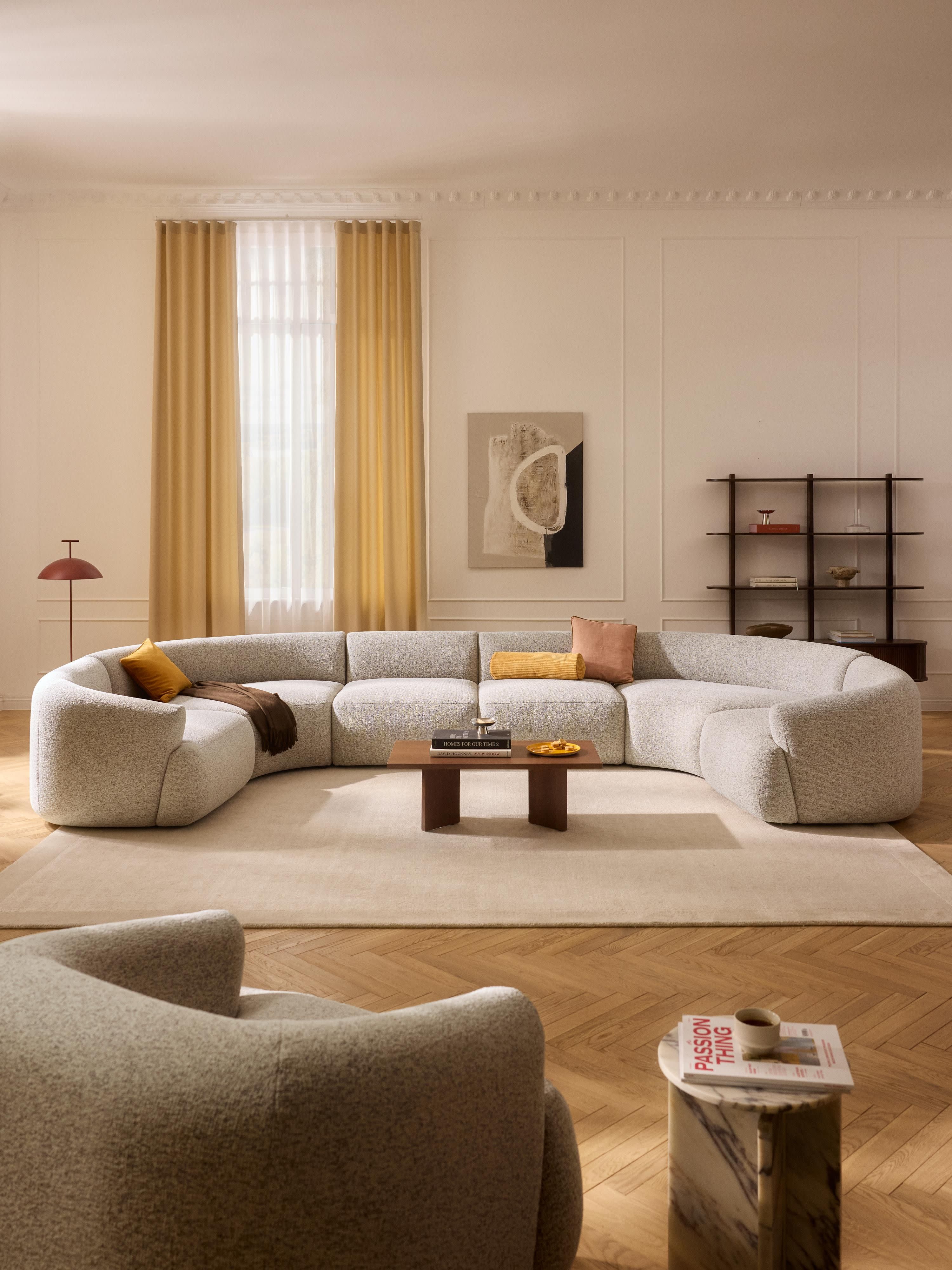 Modulaire XL bouclé bank Sofia