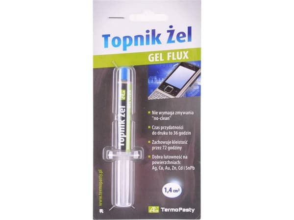 AG TermoPasty Topnik Żel 1.4cm3 AG (GEL-FLUX) AGT-047