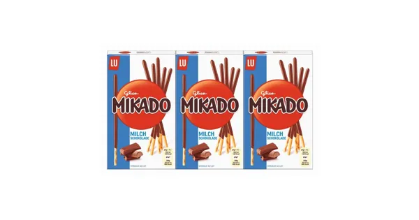 Lu Mikado Milchschokolade 3x75g