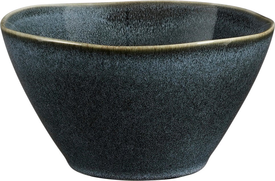 Mica Decorations schaal Racco antraciet D 14 H 7,5 cm
