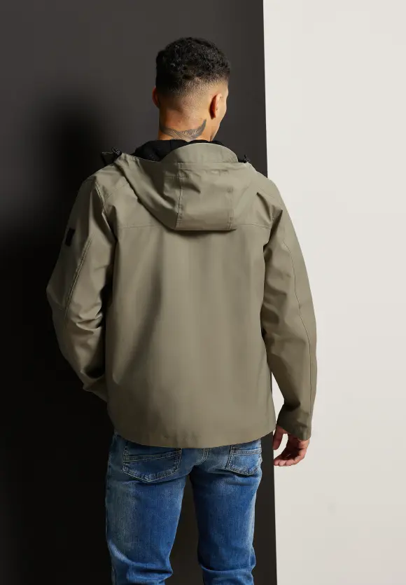 Wasserabweisende Jacke - herb green