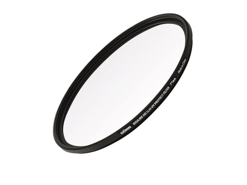 Dörr Objektivfilter Digiline HD Slim 77 mm Mehrfachbeschichteter Schutz gegen unerwünschtes UV-Licht