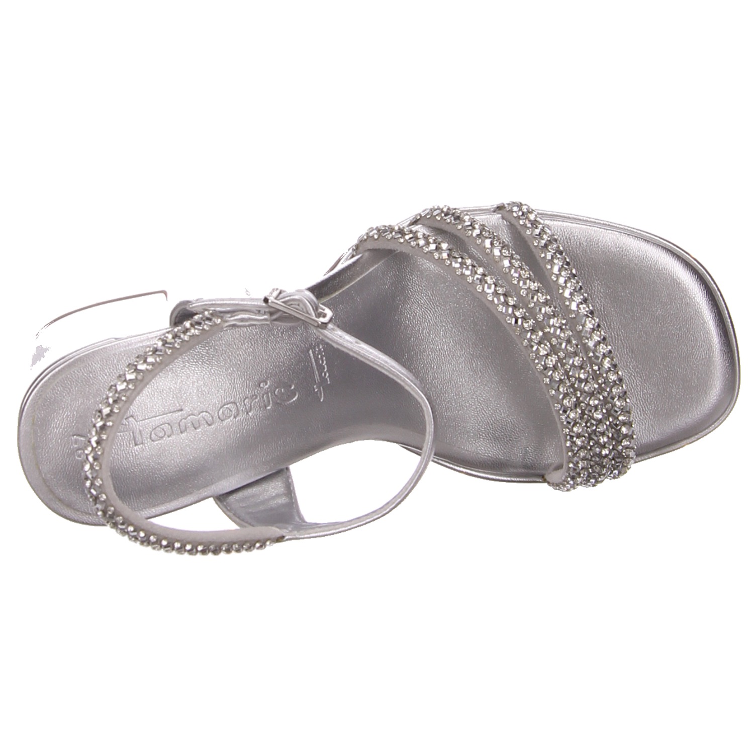 Tamaris Sandaletten silber gold/silber/bronce