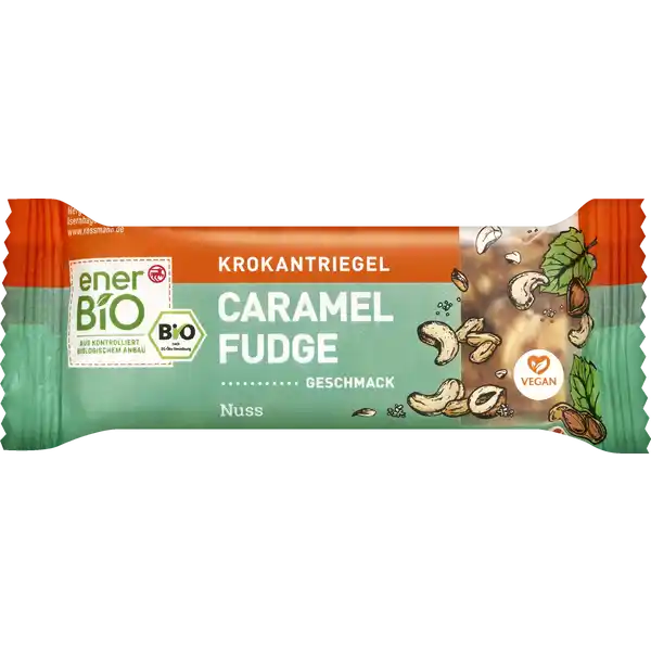 Krokantriegel Caramel Fudge