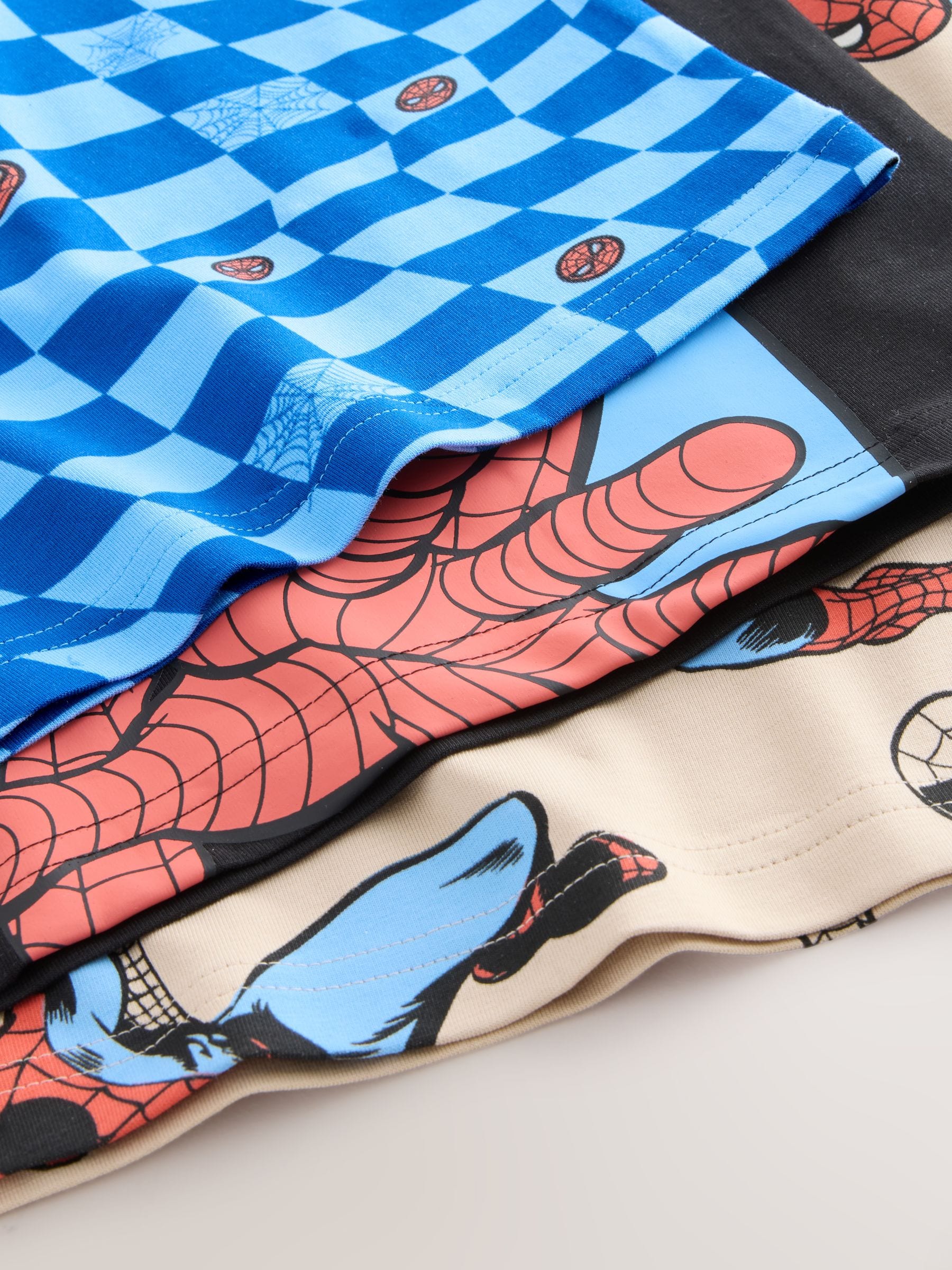 Multi - Spiderman hemdjes 3 stuks (1,5-10jr)