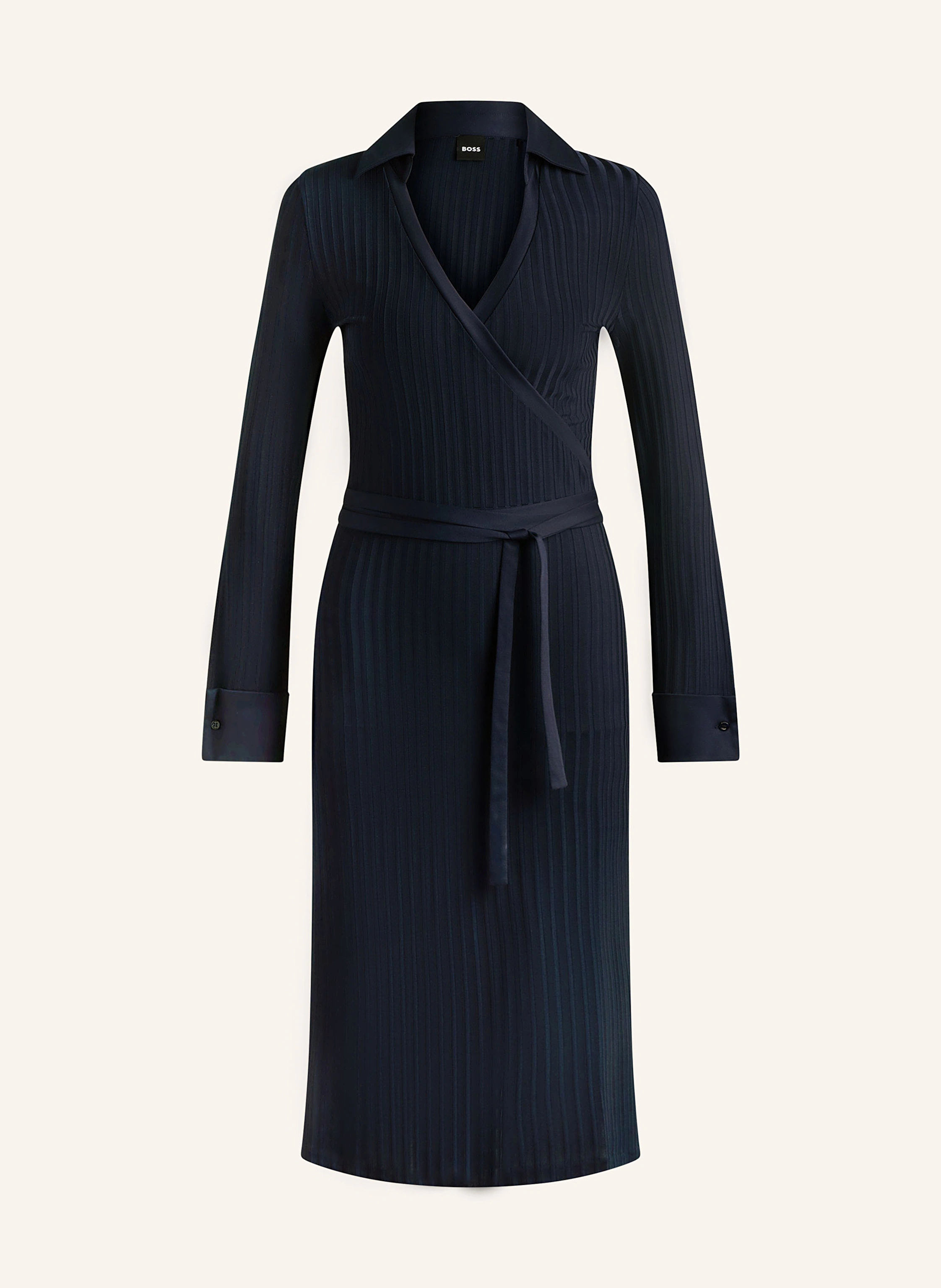 BOSS Kleid ELLARIE in Wickeloptik