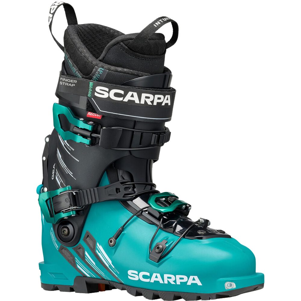 Scarpa Gea Touren Skischuhe Damen emerald black