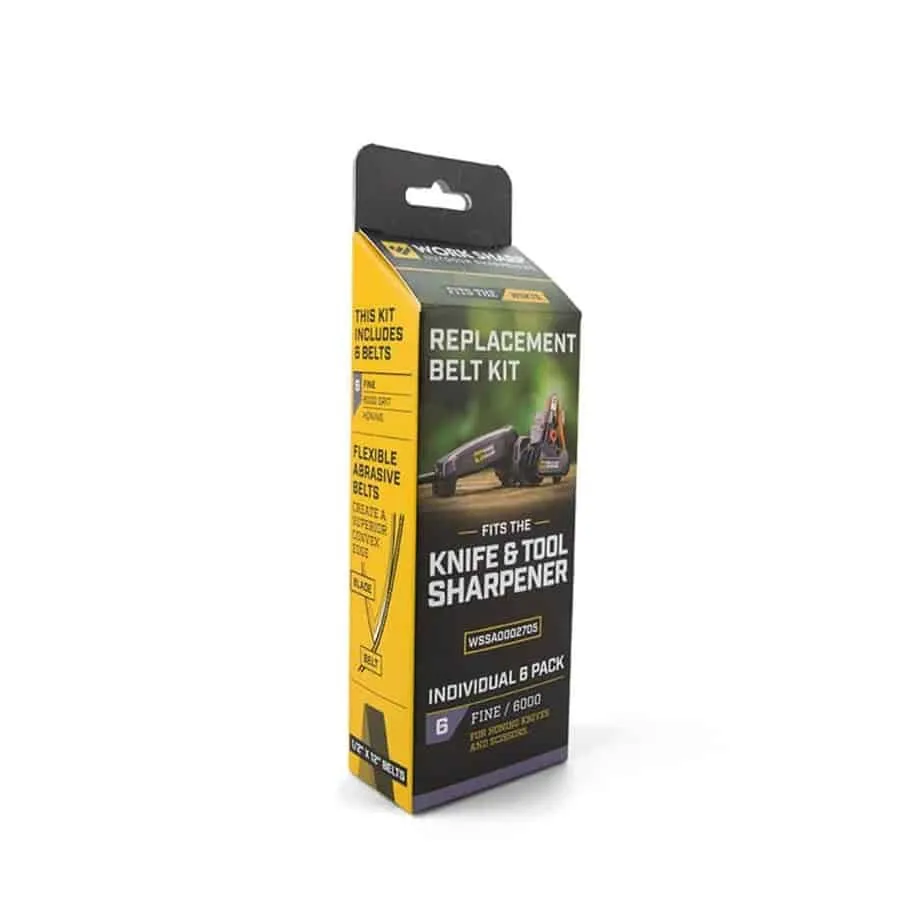 Work Sharp WSKTS slipebånd silikonkarbid (6000) 6pk