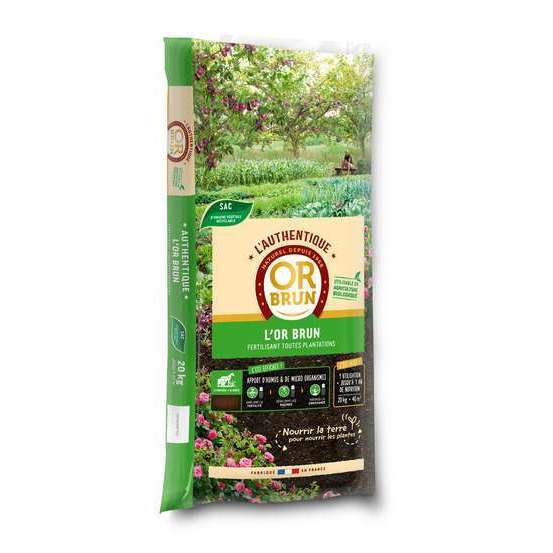 Amendement de l'authentique fertilisant - sac de 20 kg