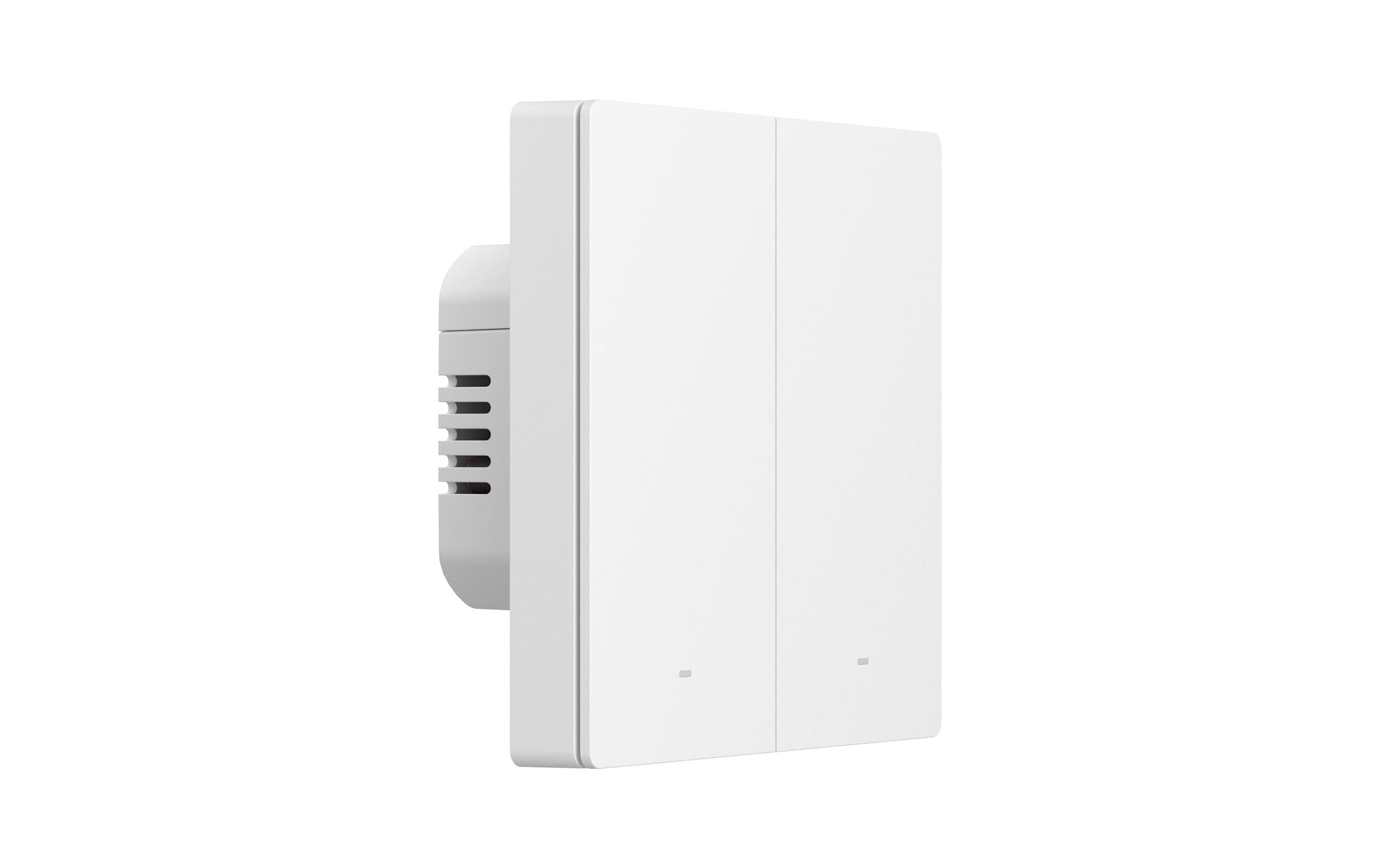 WiFi-Lichtschalt M5-2C-86W 2-fach 230 V 10 A 2200 WIntelligenter Wandschalter für die lokale Steuerung