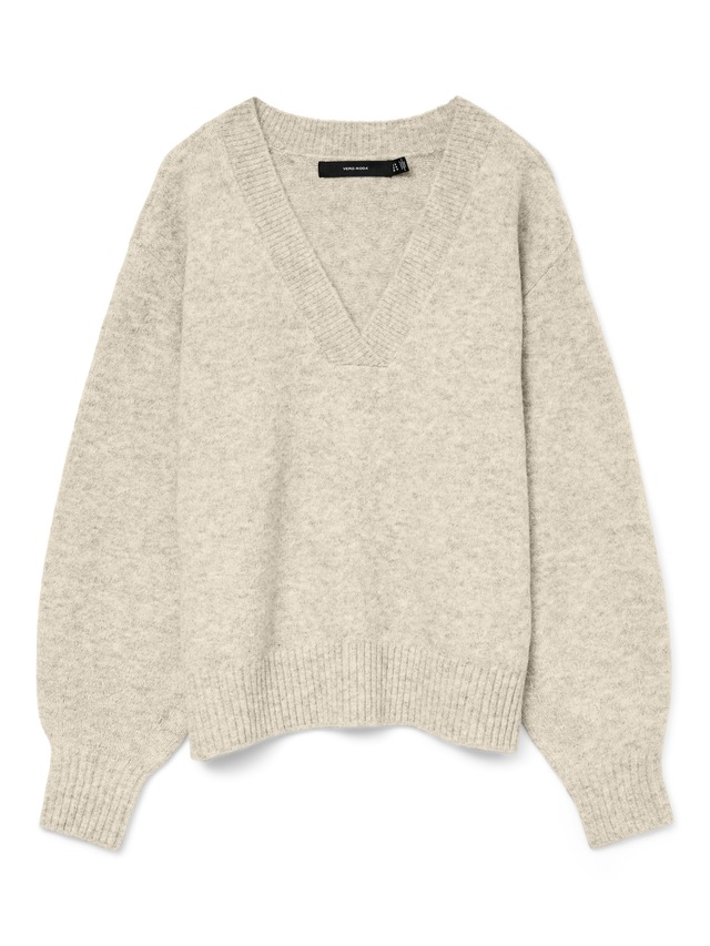 Vero Moda V-Ausschnitt-Pullover »VMBOOM LS V-NECK PULLOVER NOOS«