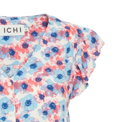 Chemise à manches courtes femme Ihvera Sh16 ICHI