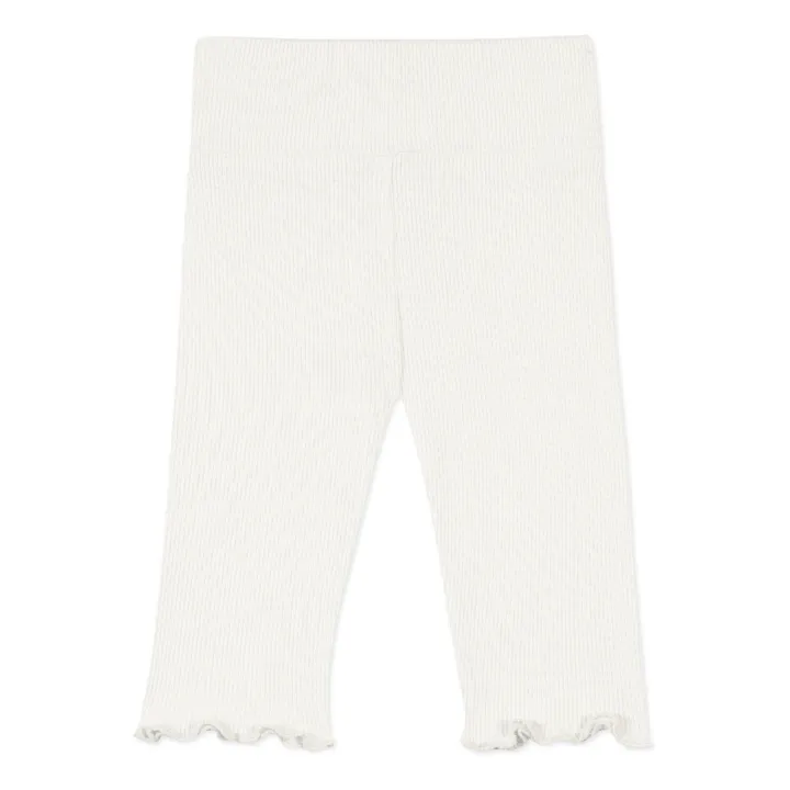 Tartine et Chocolat Legging Côtelé | Blanc