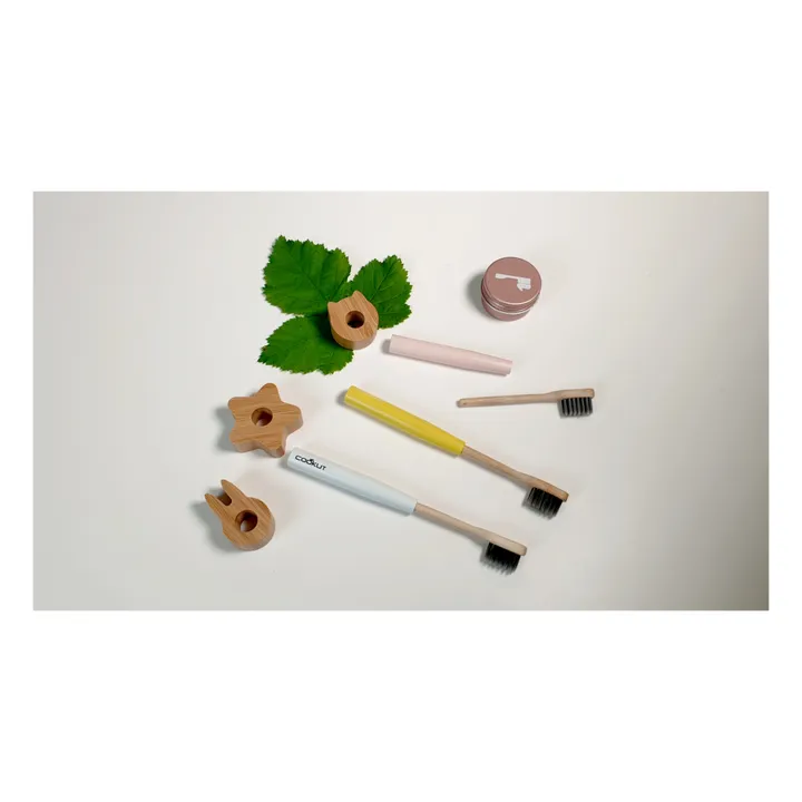 Cookut Recharge souple pour brosse à dents enfant | Rose