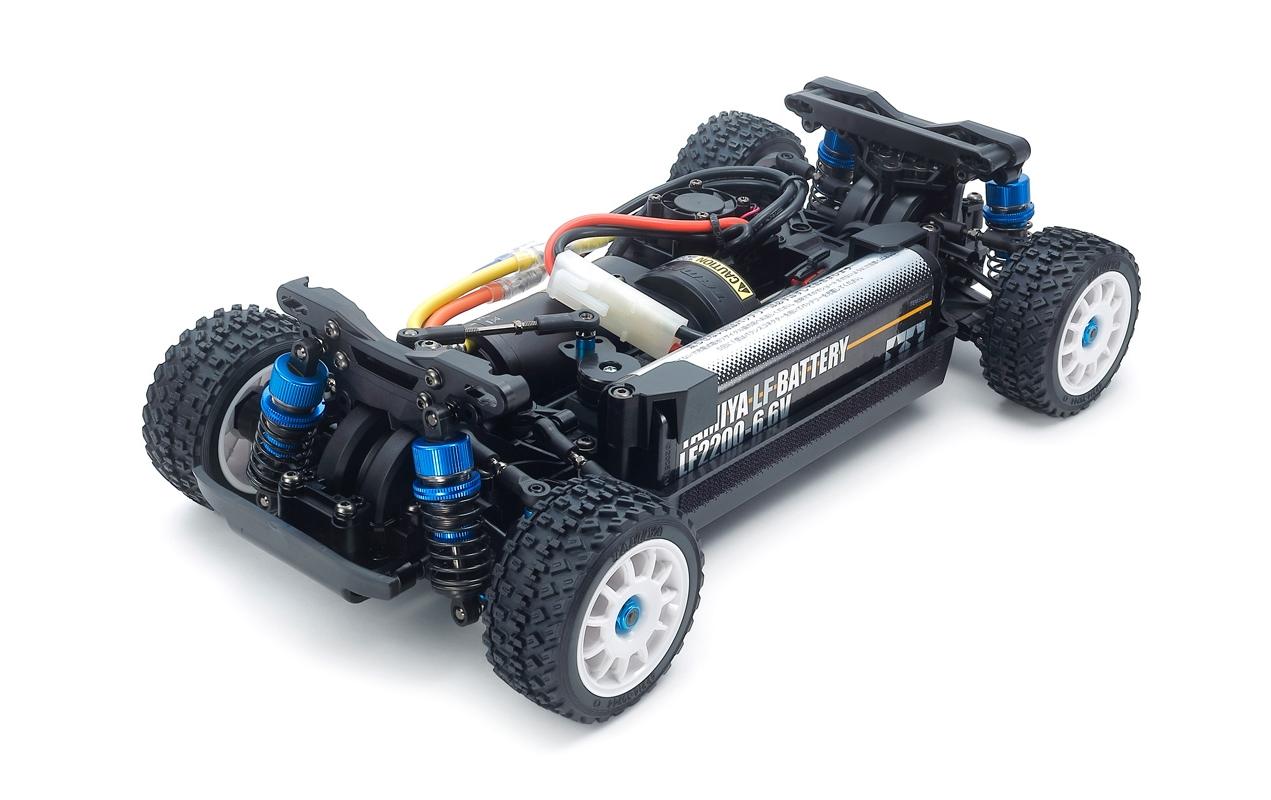 Rally XM-01 Pro 4WD Chassis Bausatz, 1:10<br>4WD Chassis Kit für ein Rallyauto