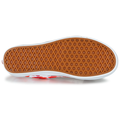Vans - AUTHENTIC - Blanc / Rouge