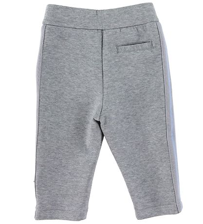 Emporio Armani Hosen - Grau Meliert m. Hellblau