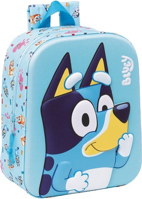 Bluey 3D Mini Ryggsekk 6L, Lyseblå